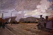 The Railroad Station at Argenteuil (1872)