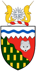 Coat of arms of Northwest Territories.