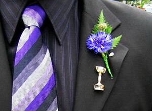 cornflower, the symbol of Melbourne Cup, Derby day