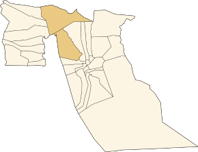 Localizarea districtului în cadrul provinciei