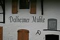 Schriftzug Dalheimer Mühle