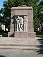 Gedenkstätte für die Verfolgten des Naziregimes im Käthe-Kollwitz-Park (ehemals König-Albert-Denkmal)