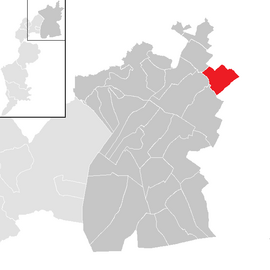 Poloha obce Deutsch Jahrndorf v okrese Neusiedl am See (klikacia mapa)