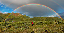 Rainbows: Often used as a symbol of harmony and peace. Double-alaskan-rainbow.jpg