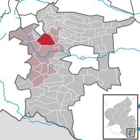 Poziția localității Eußerthal