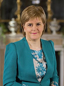 Second term in office portrait, 2016 First Minister, Nicola Sturgeon MSP.jpg