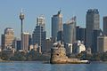 Fort Denison in Sydney Harbour