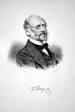 Franz Unger - Josef Kriehuber litográfiája