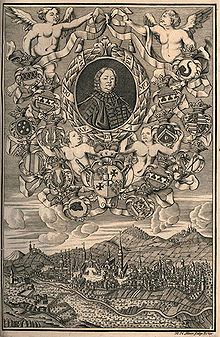 Abbot Adolf von Dalberg of Fulda, an Imperial abbey that was both exempt and immediate Fulda um 1750.jpg