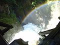 Regenbogen in der Schlucht