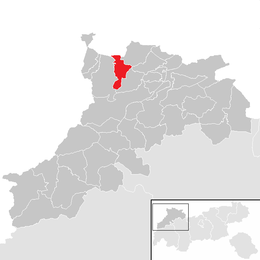 Location in the district