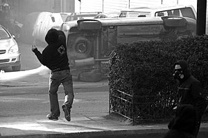 Riots in Greece, December 2008 Ελληνικά: Ταραχ...