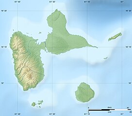 La Grande Soufrière is located in Guadeloupe