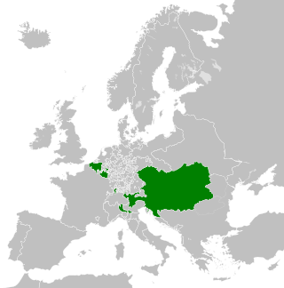 Localização de Monarquia de Habsburgo