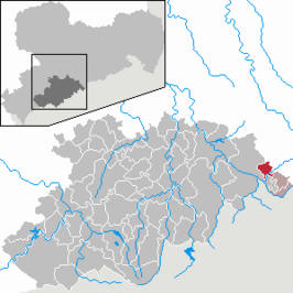 Kaart van Heidersdorf