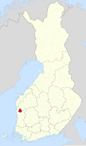 Isojoki – Localizzazione