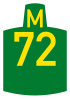 Metropolitan route M72 shield