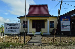 Kantor kepala desa Paramaian