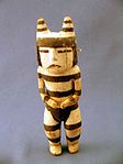 Kachina doll (fetish) of a Koshare, c. 19th century, private collection.