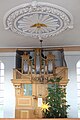 Altarraum der Burckhardtkirche zu Löhnberg-Niedershausen mit C.E.Schöler-Orgel