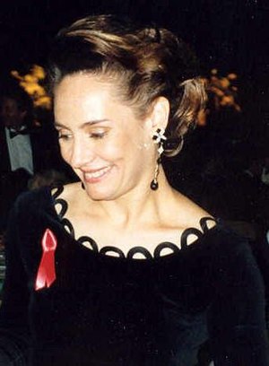 Laurie Metcalf at the 1992 Emmy awards.
