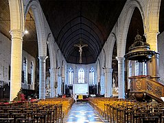 Interior de la Iglesia de Santa Caterina en Lille.