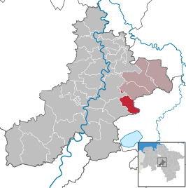 Kaart van Linsburg