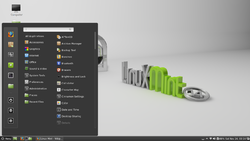 Linux Mint 14, con entorno de escritorio Cinnamon