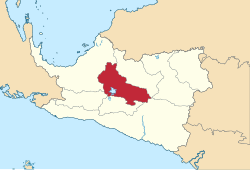 Location in Central Papua