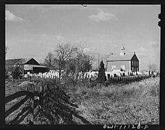 Lutheran church at Kissel Hill