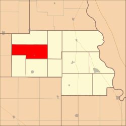 Vị trí trong Quận Thurston, Nebraska