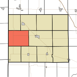 Location of Parish Grove Township in Benton County