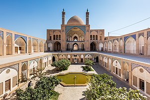La mosquée Agha Bozorg, à Kashan (Iran). (définition réelle 8 551 × 5 731)