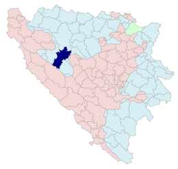 Mrkonjić Grad – Mappa