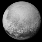 Pluto fotograferad av New Horizons (12 juli 2015)