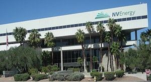English: NV Energy corporate headquarters in L...