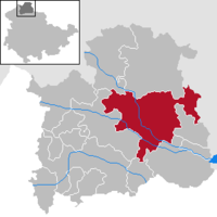 Nordhausen na mapě
