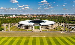 60. Platz: Matthias Süßen mit Olympiastadion Berlin-Westend