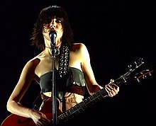 PJ Harvey kontserdil, 2. september 2004 (Foto: David Mitchell)