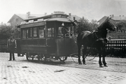 馬車鉄道の車両（1890年撮影）