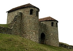 Porta Praetoria - view from the side