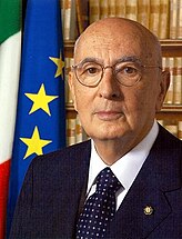 El presidente de la República Giorgio Napolitano.