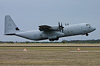 RAAF Lockheed Martin C-130J-30 YPMC Creek.jpg