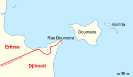 Isole Doumeira - Mappa