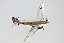 Restored DC-3, Flying Legends 2014.jpg