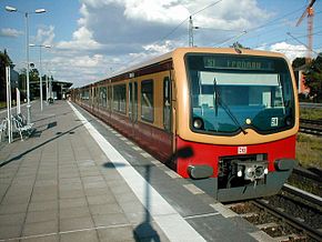 S-Bahn trajno