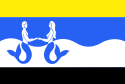 Vlagge van de gemeante Skouwen-Doewenlaand