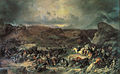 Սուվորովի զորքն անցնում է Սեն Գոթարդը (19-րդ դարի նկար)
