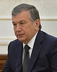 Uzbekistan Shavkat Mirziyoyev Uzbekistans president[1]