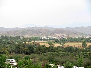 Shivalik Hills seen from the Chandigarh Secretary